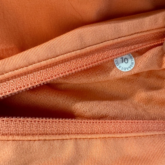 Lululemon orange 🍊 skirt size 10 - Picture 4 of 5